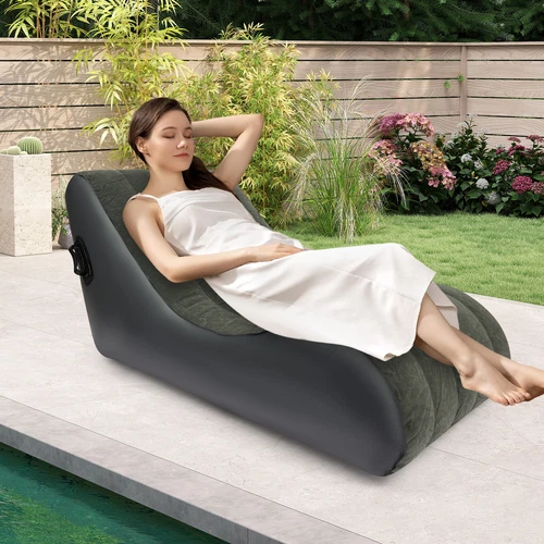 Modern Sofa Bed Inflatable Sofa Bed S-shaped Foldi